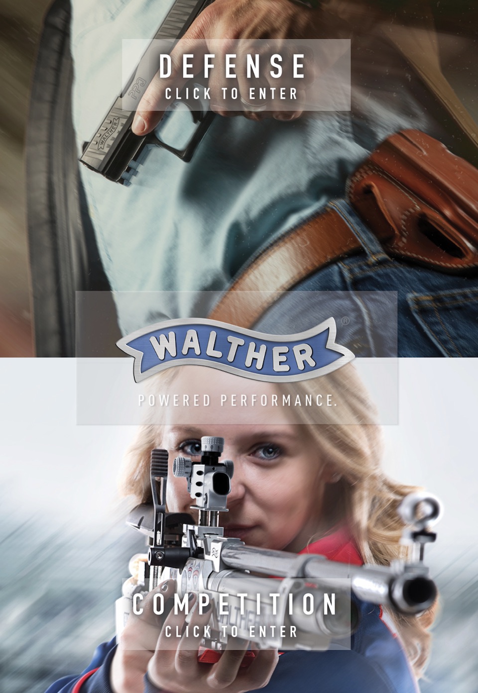 Walther website graphic