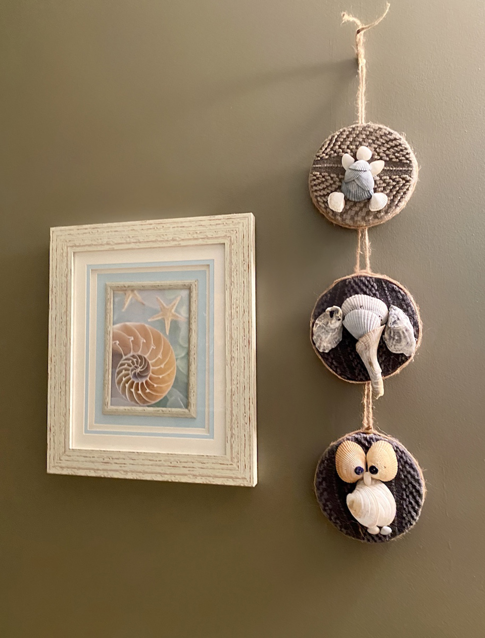 Animal Shell Art Hanging