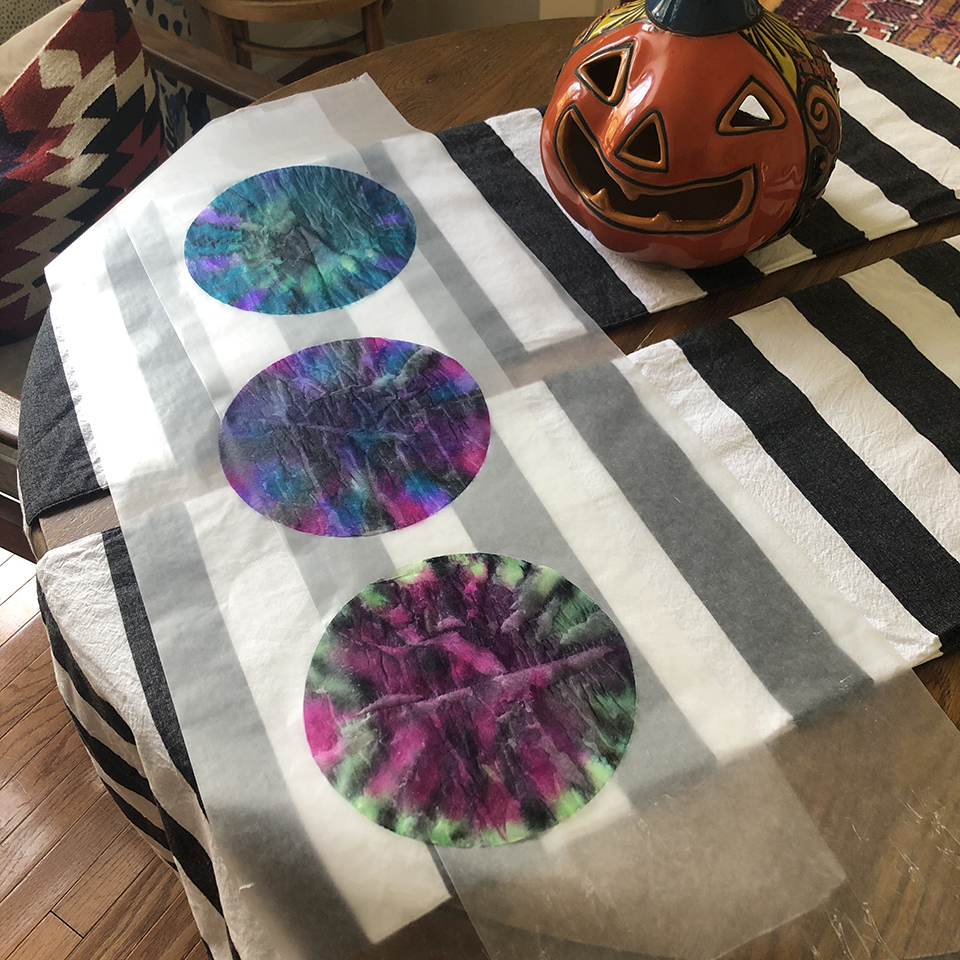 Coffee Filter Bats Drying