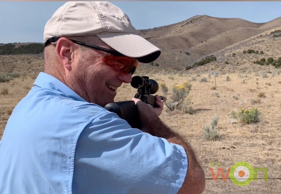 Jason Baird shooting SilencerCo's suppressor