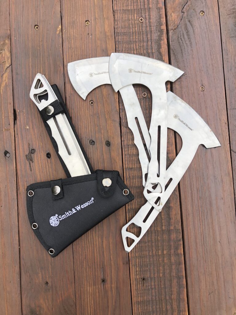 Throw Down Smith & Wesson Throwing Knives and Throwing Axes