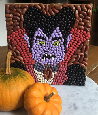 Spooky Bean Art Feature Image