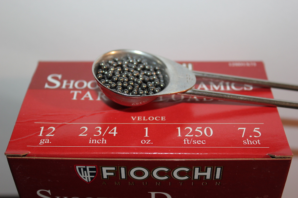 Fiocchi ammunition #7.5 shot size