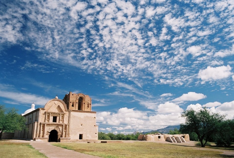 Exterior of Tumacácori Mission Church