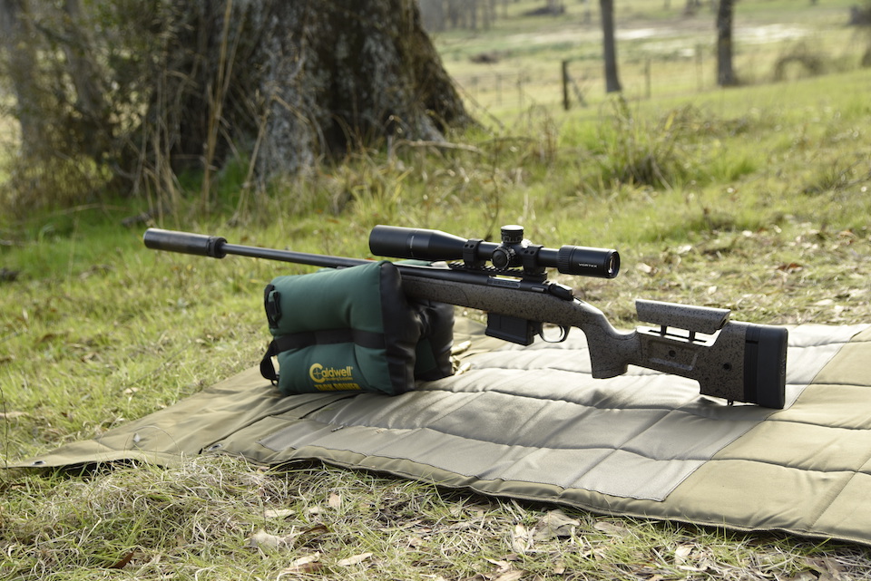 Bergara HMR Suppressed with the SilencerCo Omega