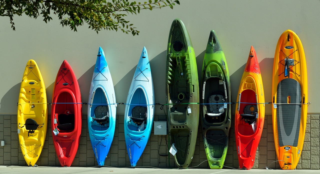 Kayaks Small Fishing Boats