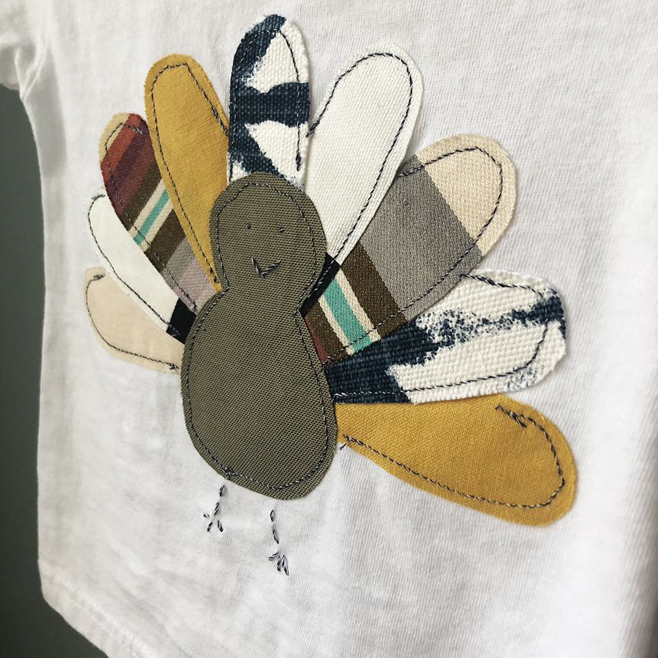 Turkey Tshirt Close Up 2