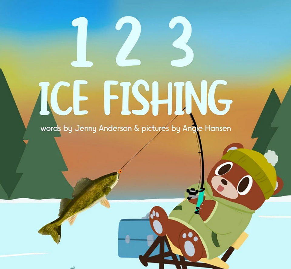 123 Ice Fishing Book Cover Official