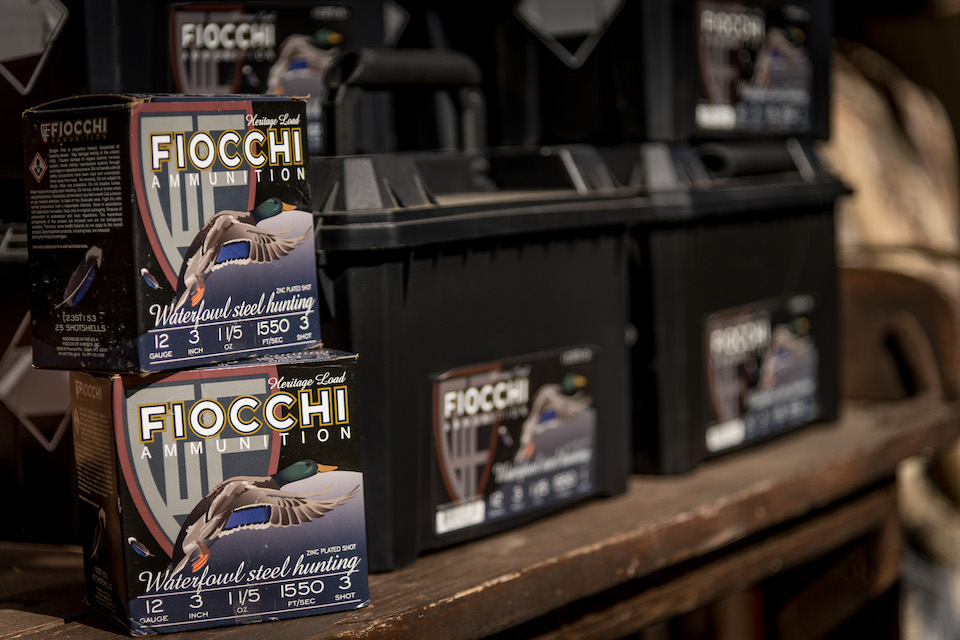 Fiocchi Waterfowl Steel Shell boxes