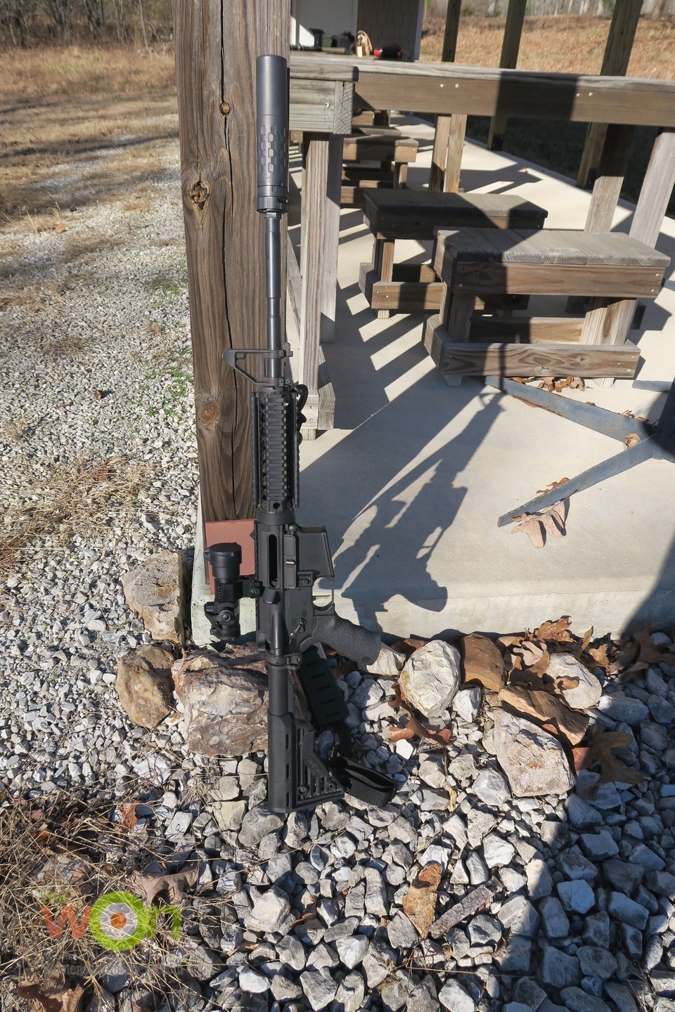 Palmetto AR with Saker ASR SilencerCo