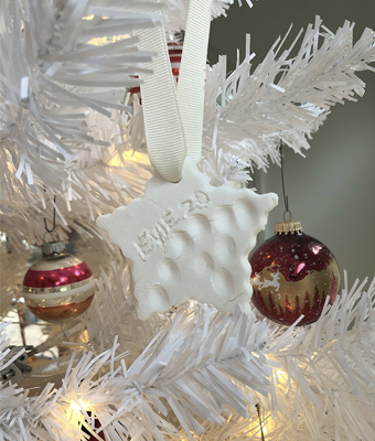 Salt Dough Ornament on Tree Feature REV