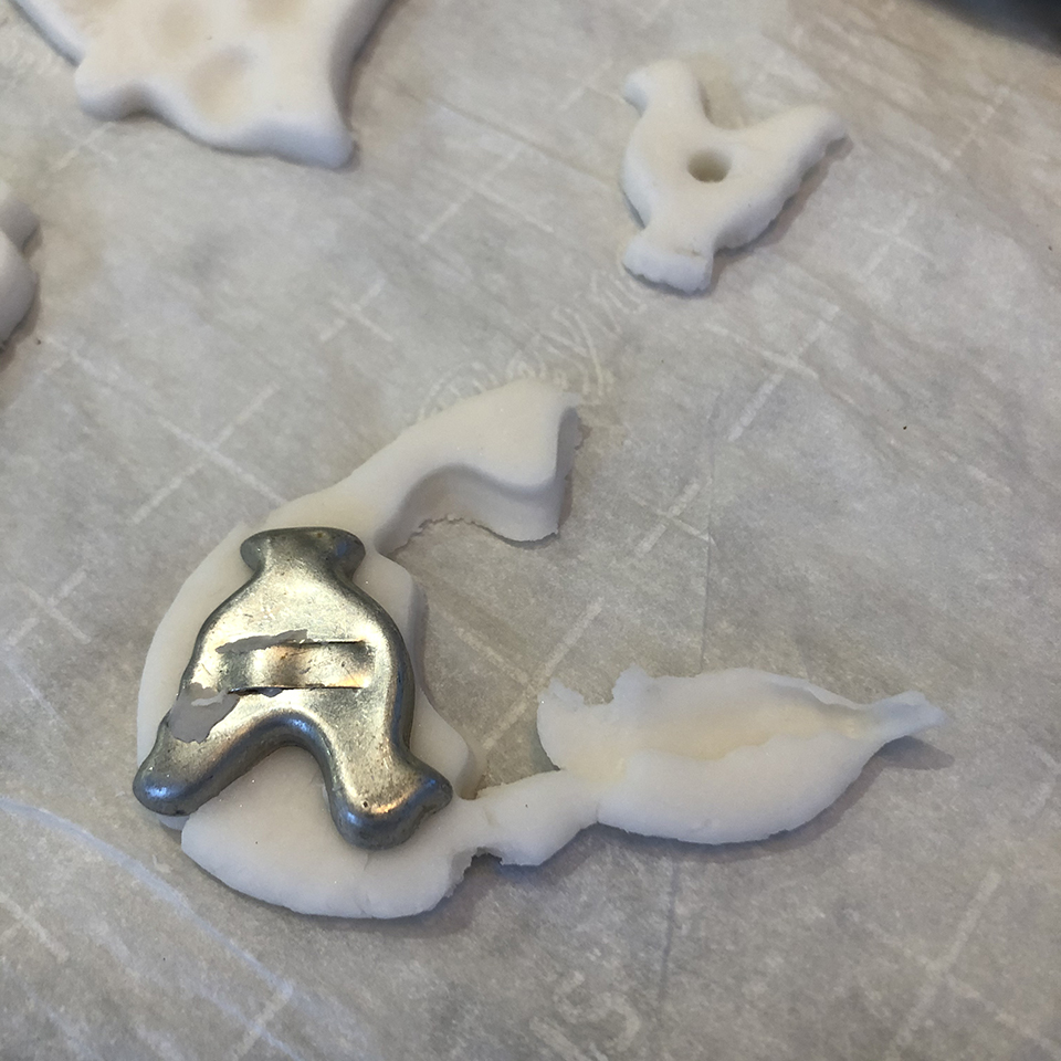 Salt Dough Ornaments Tiny Cookie Cutter