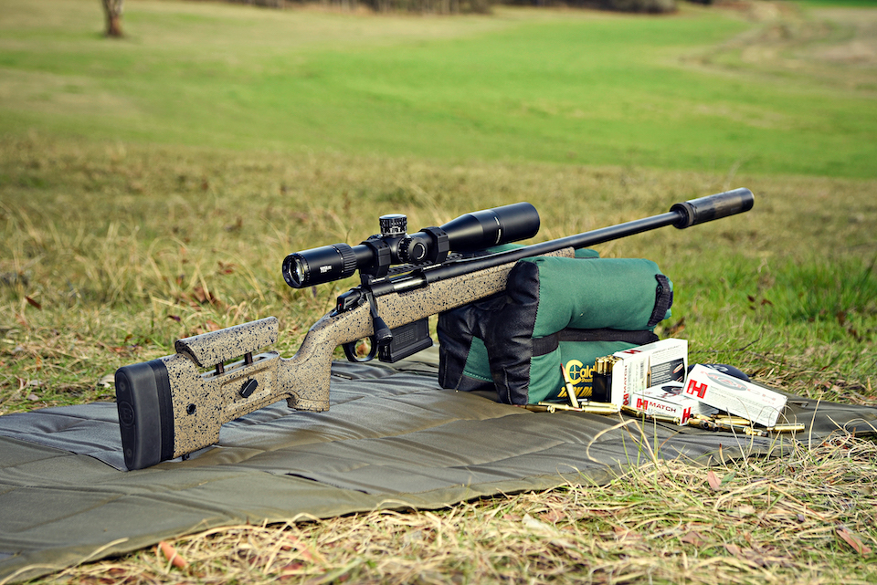 Suppressed Bergara B-14 HMR w: SilencerCo Omega POI Shift