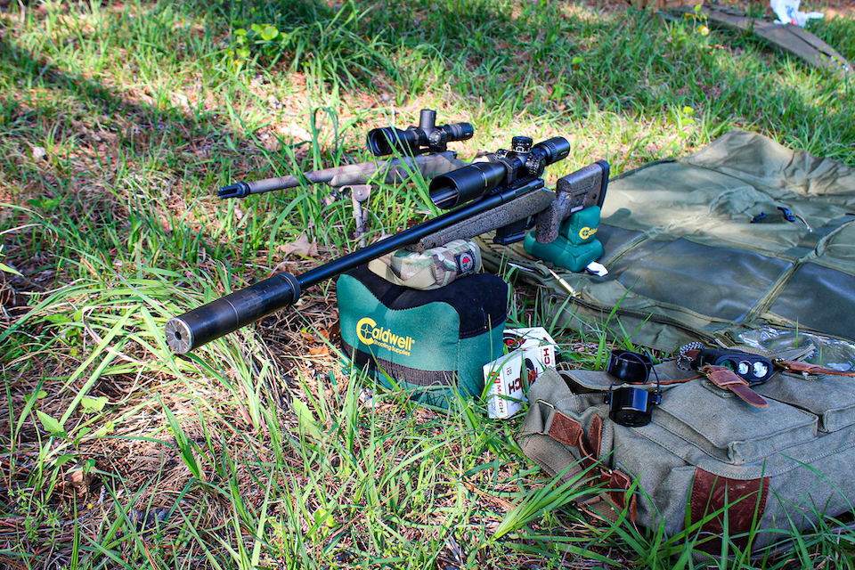 Suppressed Bergara B-14 HMR with SilencerCo Omega