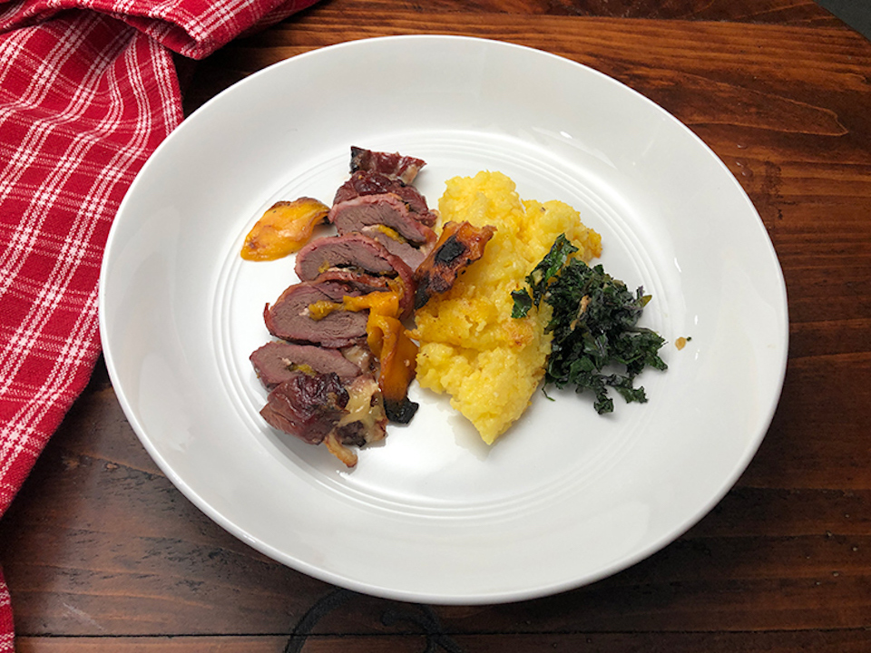 wild game cuisine mango duck 3