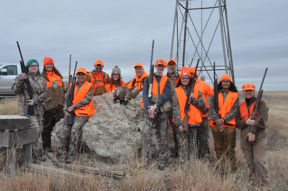 Girl hunters at RNC 2020 (Heather Francis photo)