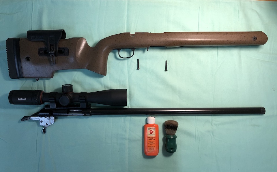 Initial Inspection of Ruger American Rimfire Long Range Target Rifle