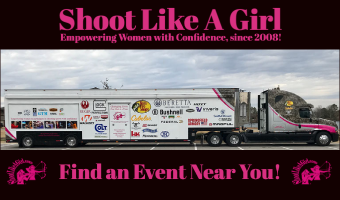 At a Shoot Like A Girl event, women ages 16 and older will be afforded the opportunity to shoot inside Shoot Like A Girl’s semi-tractor trailer mobile range.