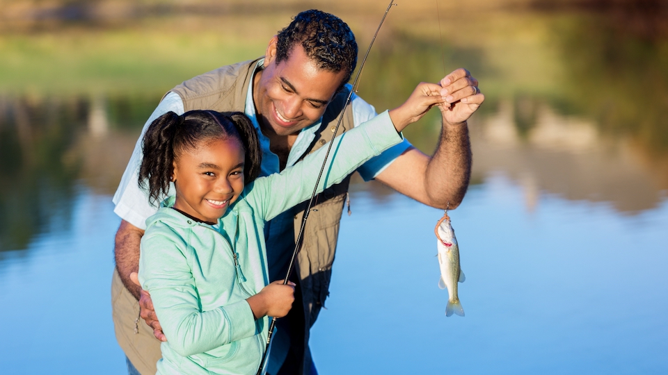 family fishing Hooked on Fishing in National Parks