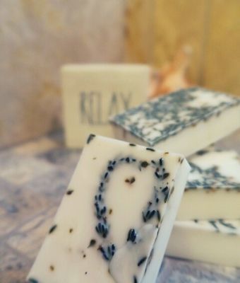 featured diy lavender soap