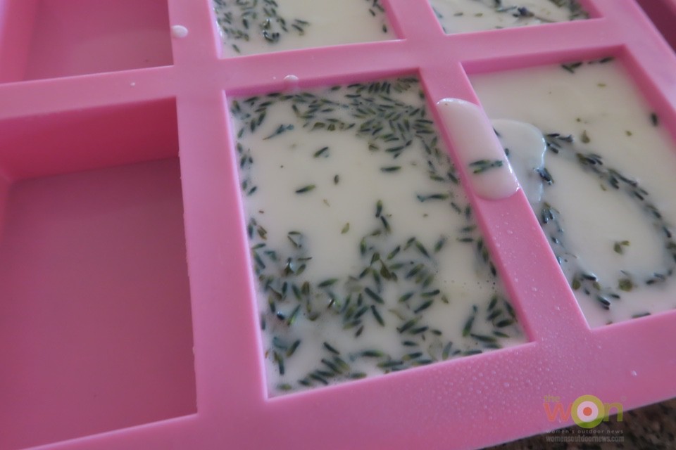 soap in molds