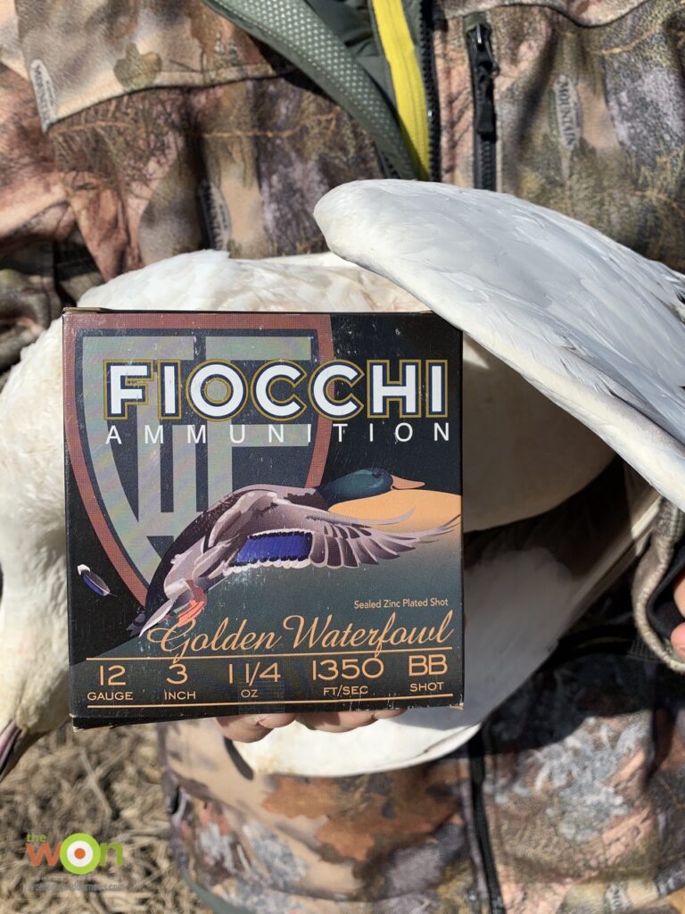 Fiocchi golden waterfowl ammo