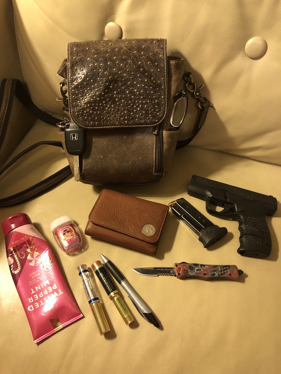 RhondA GTM ORiginal purse dump