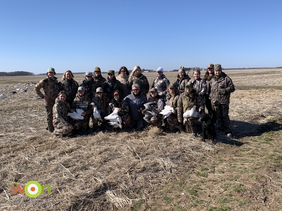 Sisterhood of the Outdoors Arkansas Goose Hunt