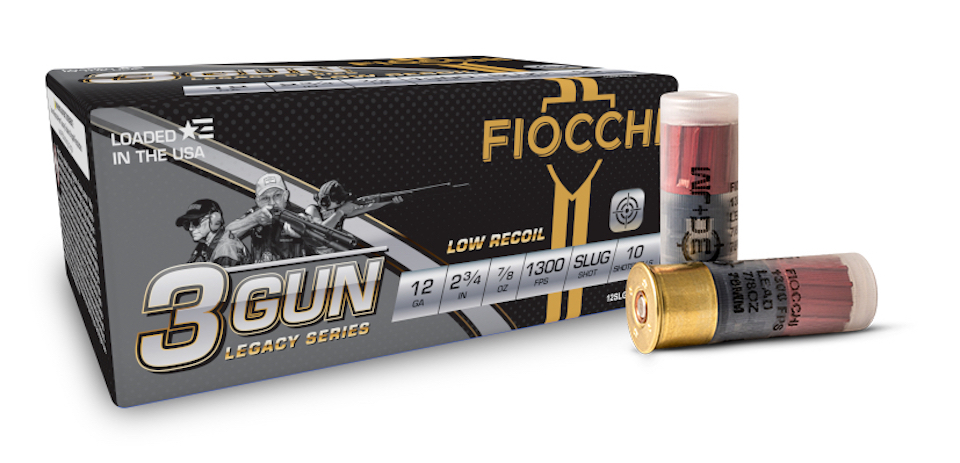 Fiocchi 3-Gun Matches Miculek Legacy shotgun slug 