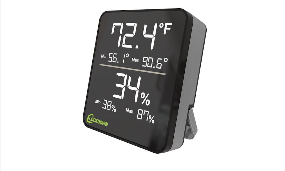 Lockdown Digital hygrometer