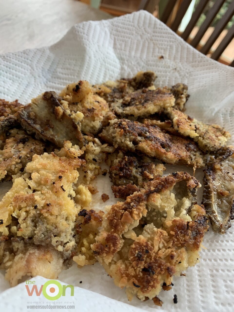 fried morels