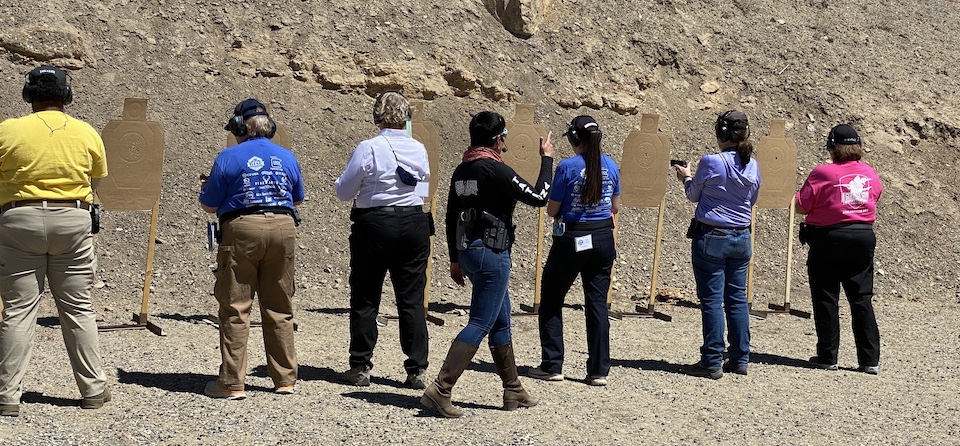 Tatiana Whitlock Preparing Shooters at AGAG Conference