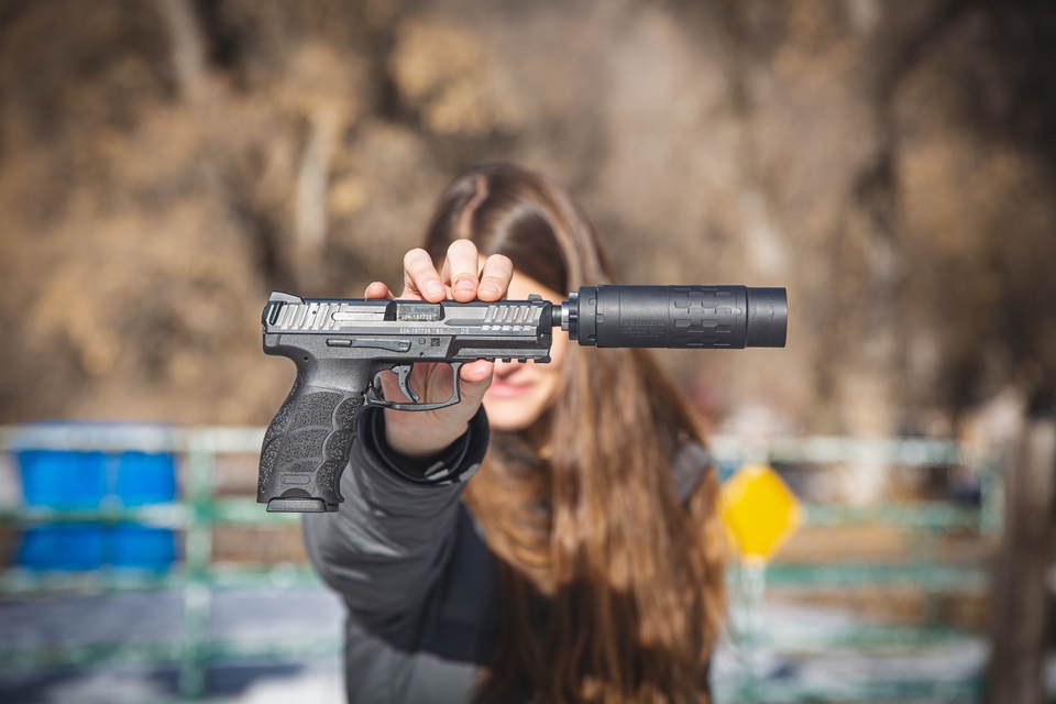 silencerCo on pistol