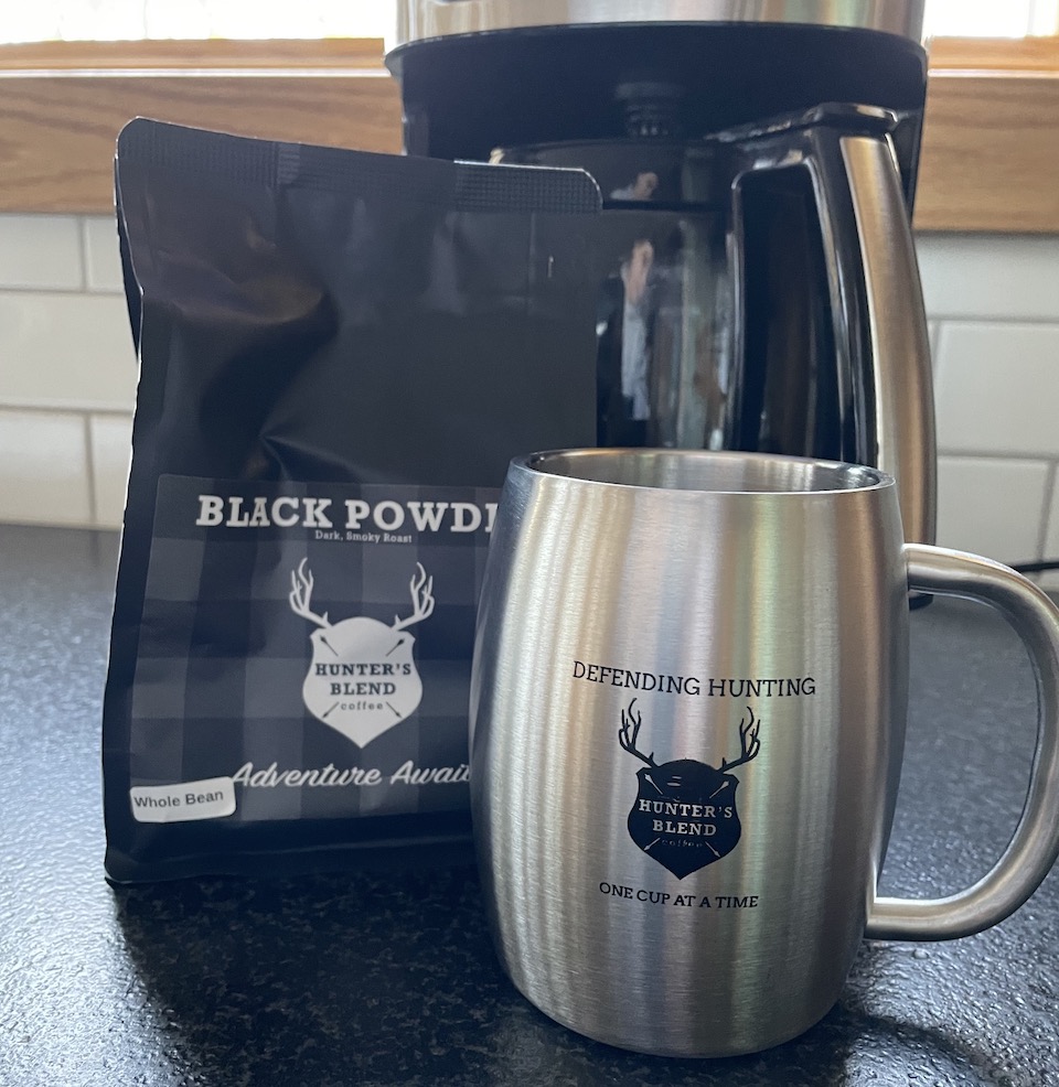 Hunters Blend Black Powder coffee