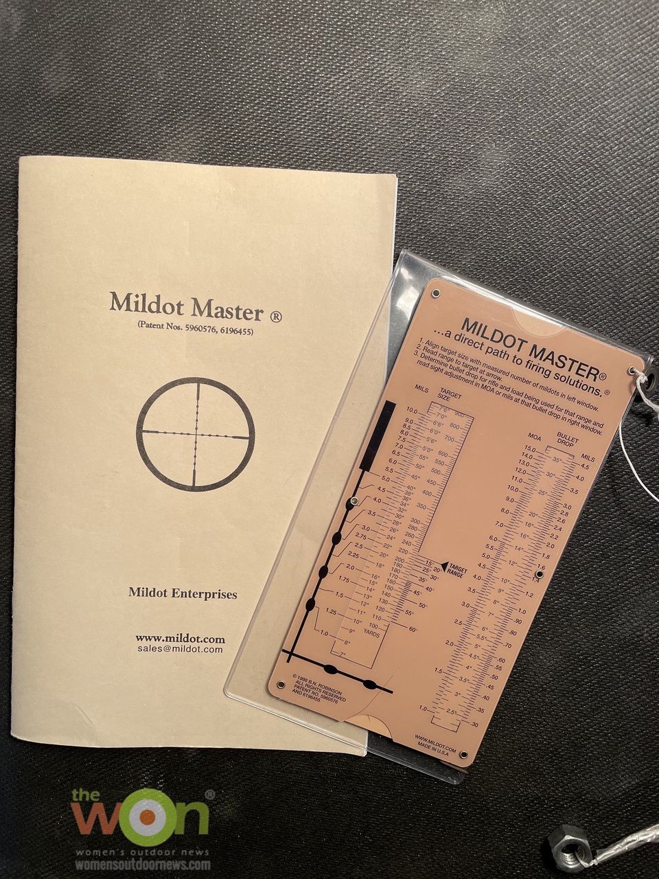 Mildot Master with instruction book Precision Rifle Shooting