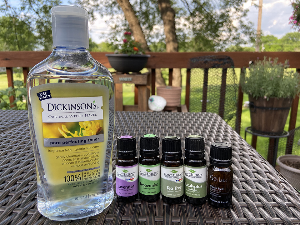 Natural Bug Repellent Essential Oils