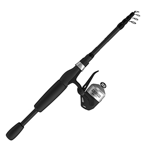 Zebco 33 Micro Telescopic Spincast Combo, 5' Rod