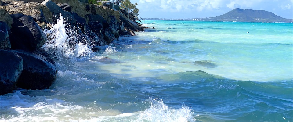 open waters off Lanikai Beach