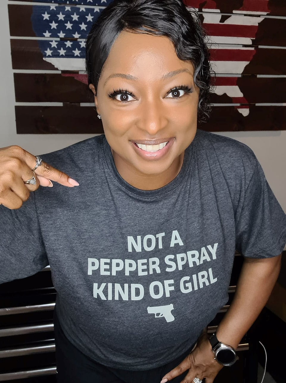 Not a pepper spray kind of girl shirt