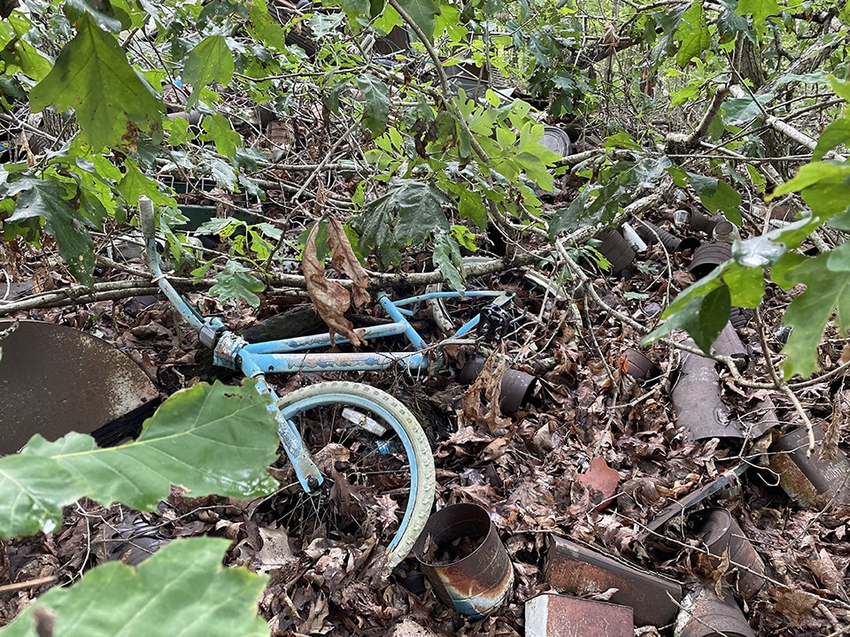 Bike in the dump