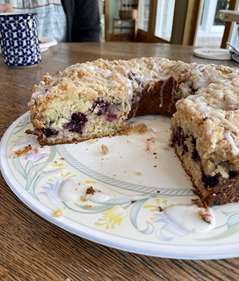 Wild Blackberry Coffee Cake feature