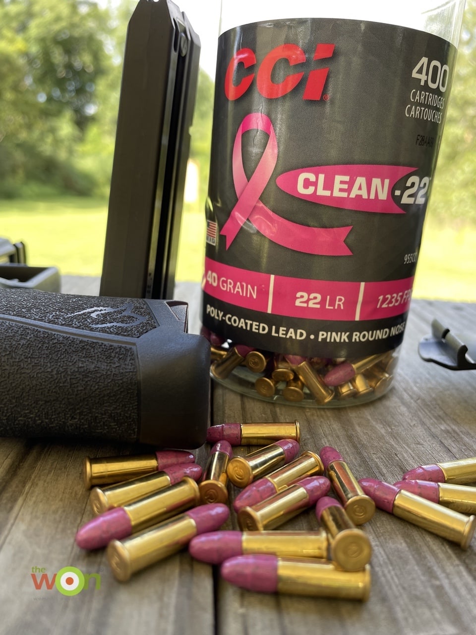 CCI pink rimfire ammo