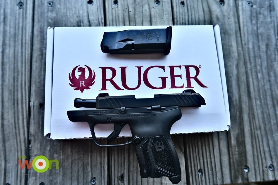 Ruger and box