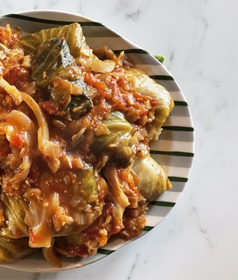 Venison Cabbage Rolls Feature