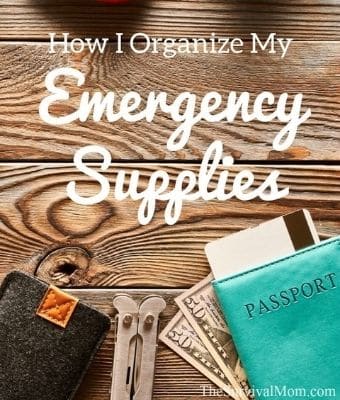 organizing emergency supplies Feature