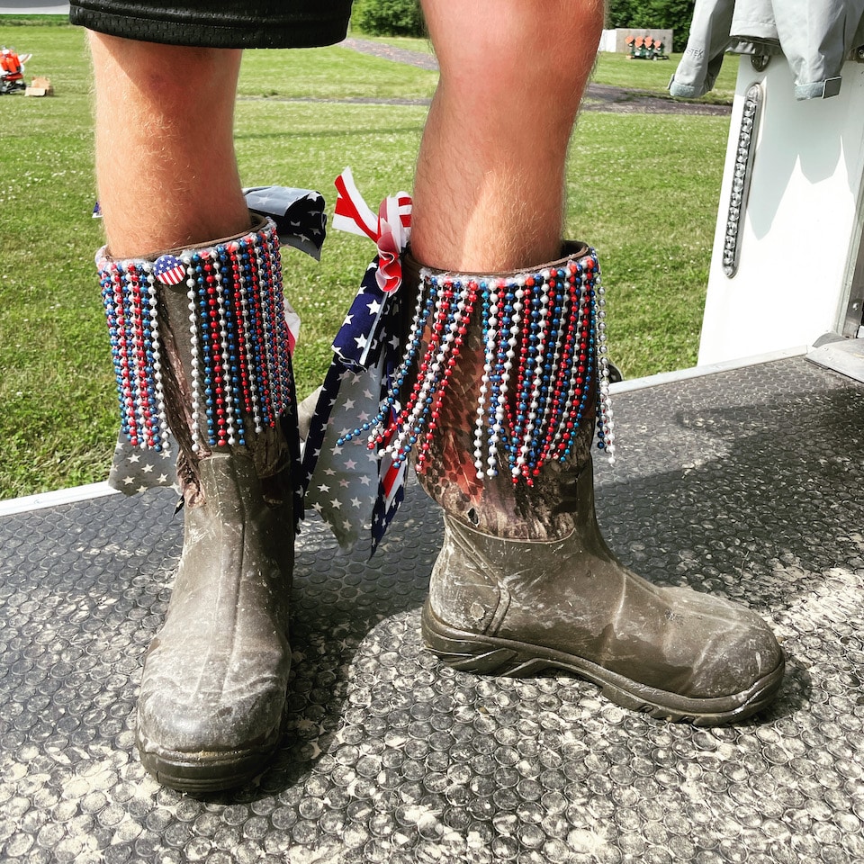 patriotic boots