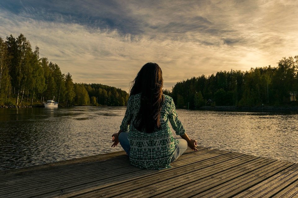 woman meditating Strategies for Reclaiming Your Life