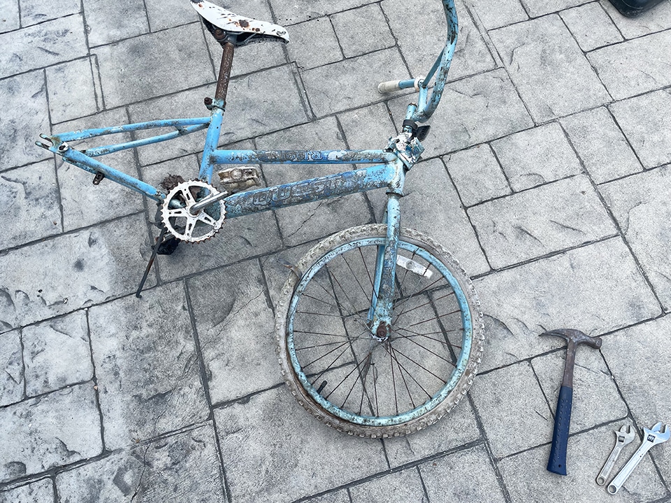 Bike Wheel harvest