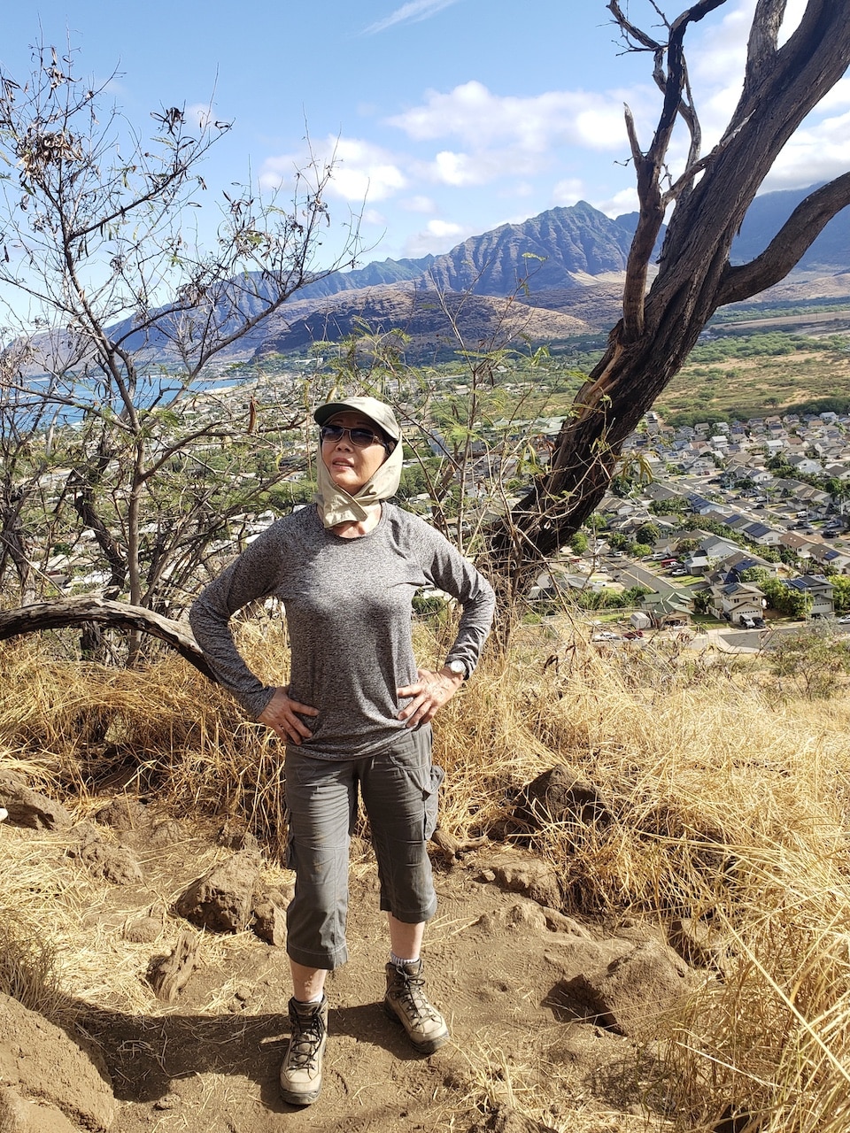 How about a 2 mile hike at the Kaiwa Ridge Trail in Oahu Hawaii