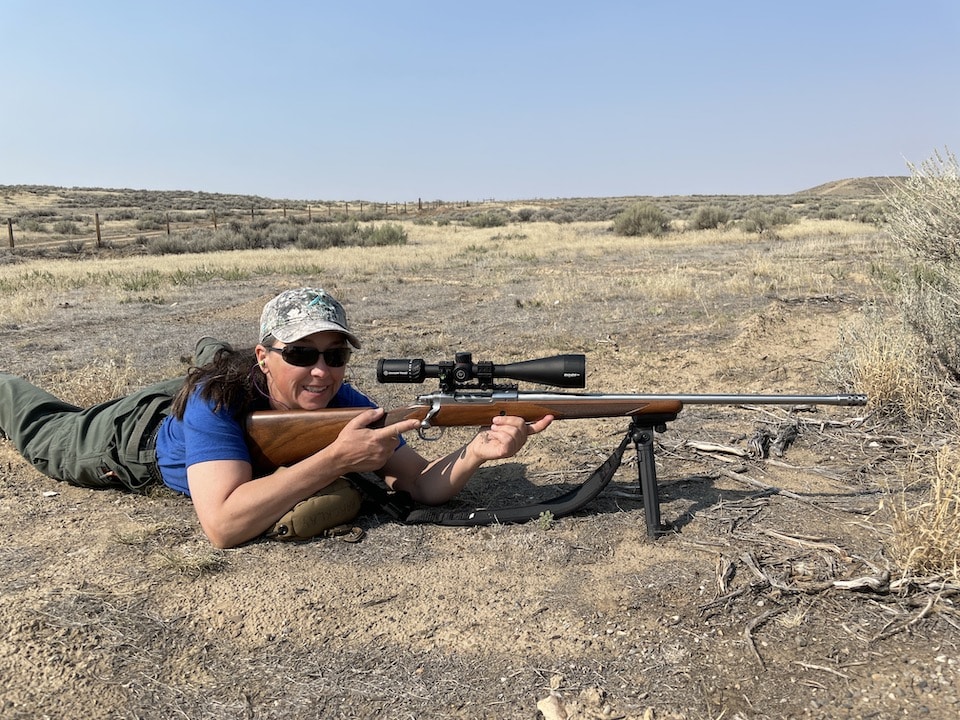 Range practice in Wyoming